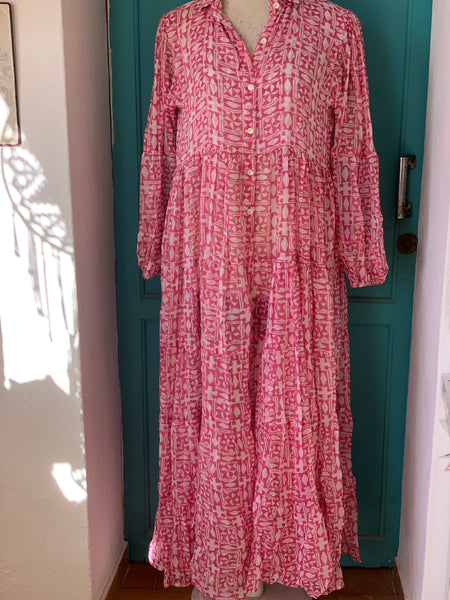 Romantic dress pink