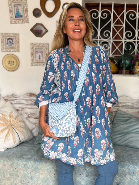 Brigitte cross body Bag blue