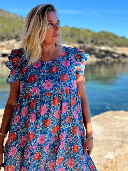 Girlie dress sophie 🌸 -  AUROBELLE  IBIZA