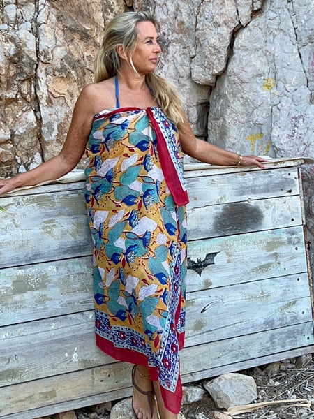 Sarong   , Pareo  , cotton shawl and beach wrap - new collection 2025