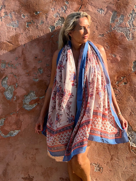 Sarong   , Pareo  , cotton shawl and beach wrap - new collection 2025