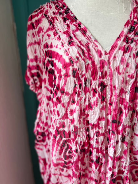 Bodrum kaftan  pink -  AUROBELLE  IBIZA