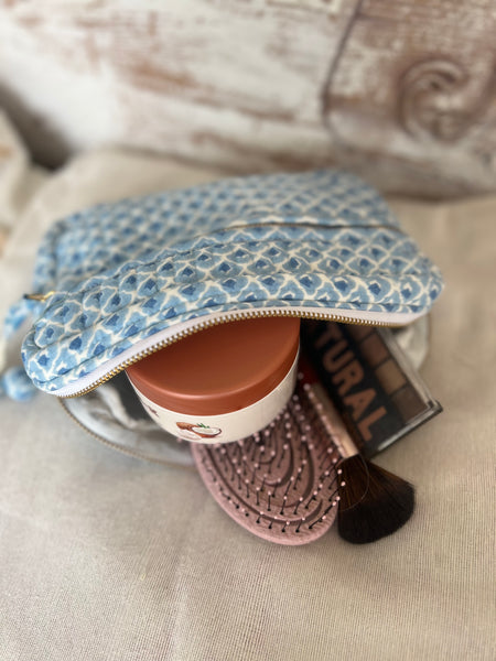 Jane Haveli Cosmetic Bag square/Blue