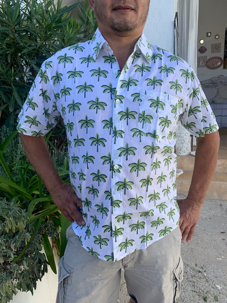 Ibiza Men shirt palm tree