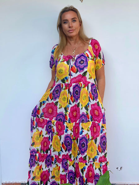 Ishi Daughter Dress – flower power 26