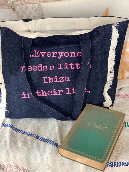 Jeans denim Everyone needs a bit of IBIZA in their life Bag