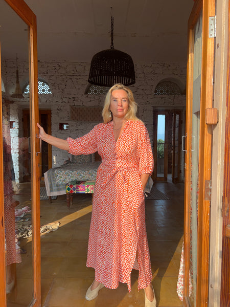 Lisa Dress Orange