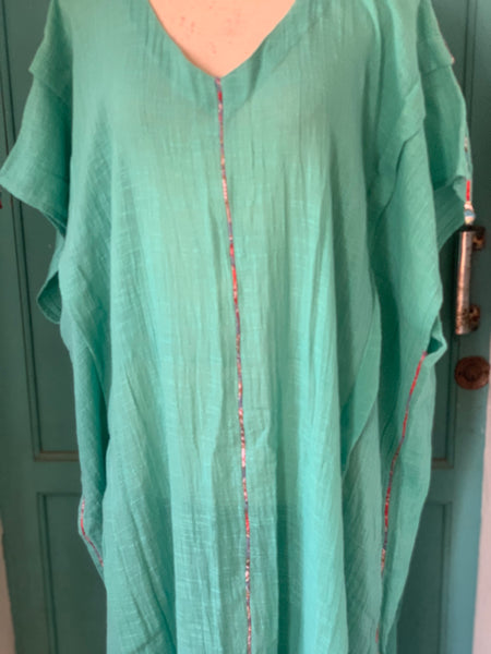 Flori Kaftan turquoise