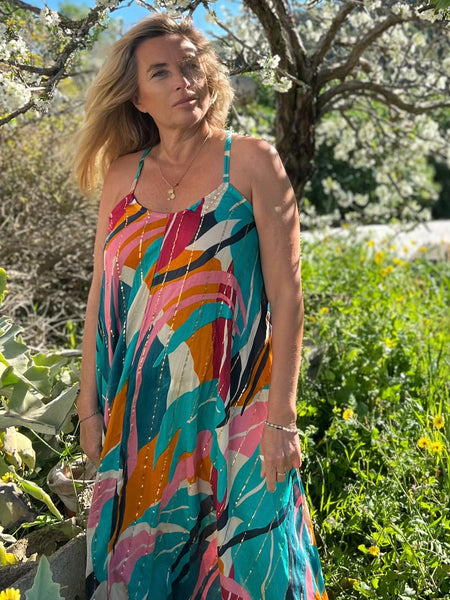 Santa Cruz dress  Pucci -  AUROBELLE  IBIZA