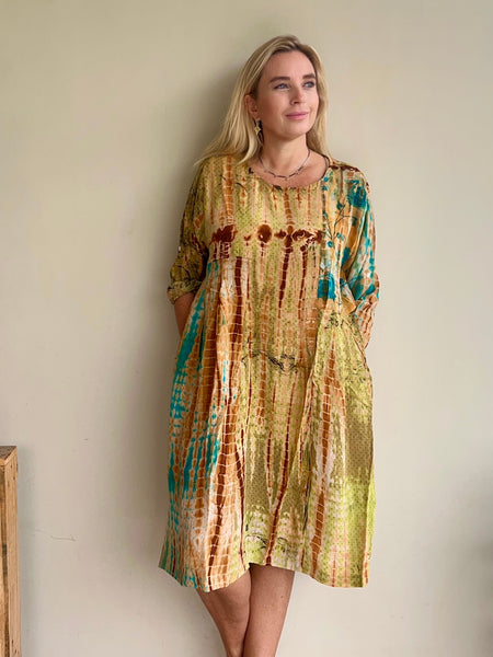 Hanoi silk dress no 1