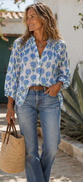 Lisa blouse button