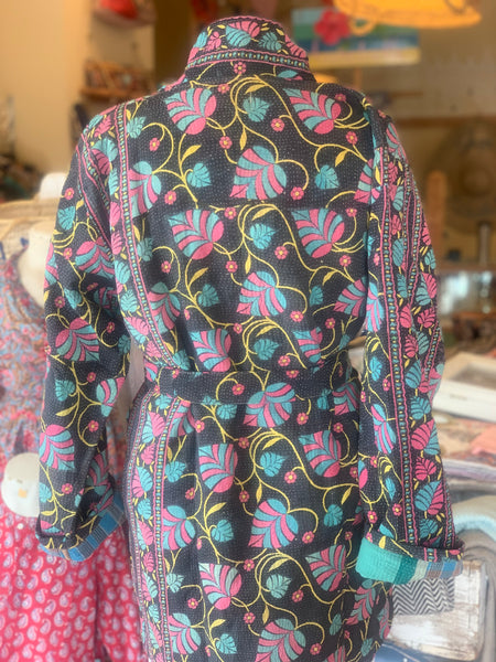 Kimono   Jacket Kantha textiles no 5 boho  jacket 🧥 no 11