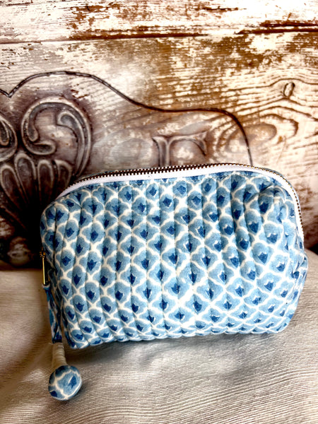 Mini Pouch blue Haveli