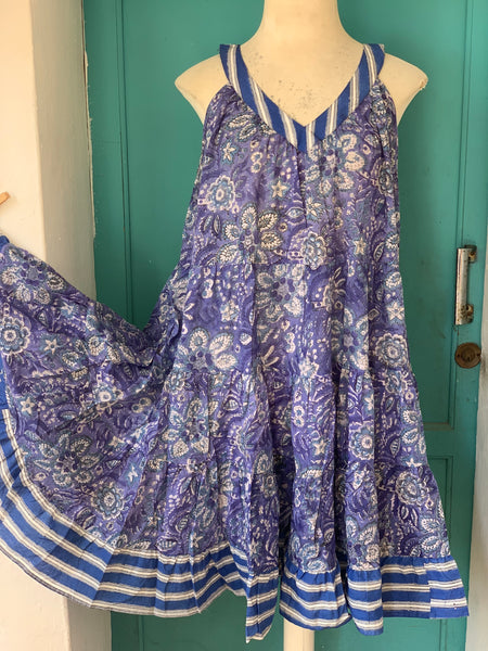 Rosie dress blue