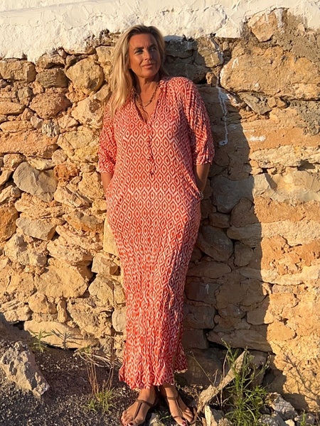 Lisa Dress Orange