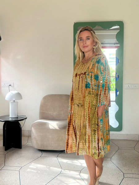 Hanoi silk dress no 1