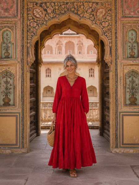 Love dress red -  AUROBELLE  IBIZA