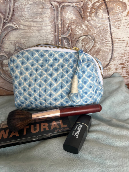 Mini Pouch blue Haveli