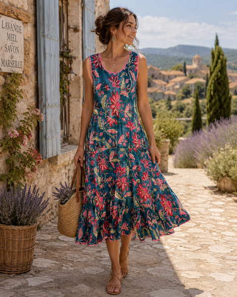 SUNDRESS  sleeveless ☀️ turquoise