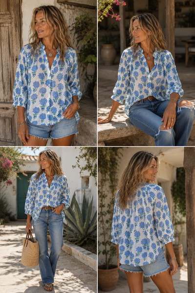 Lisa blouse button