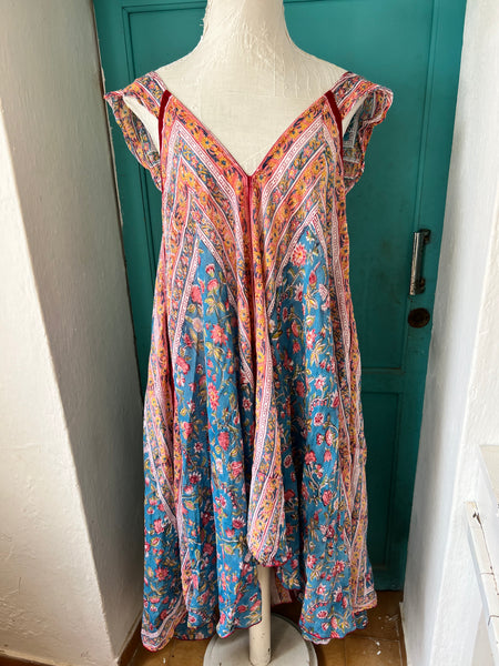 Beach boho dress cotton