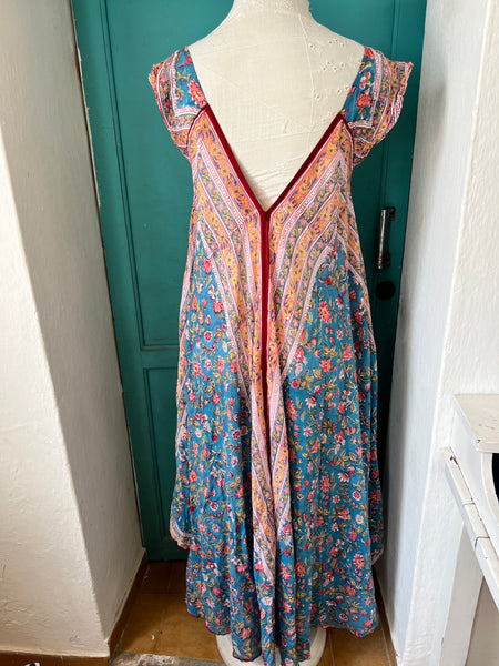 Beach boho dress cotton