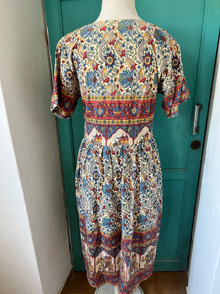 Vintage Indian dress size m