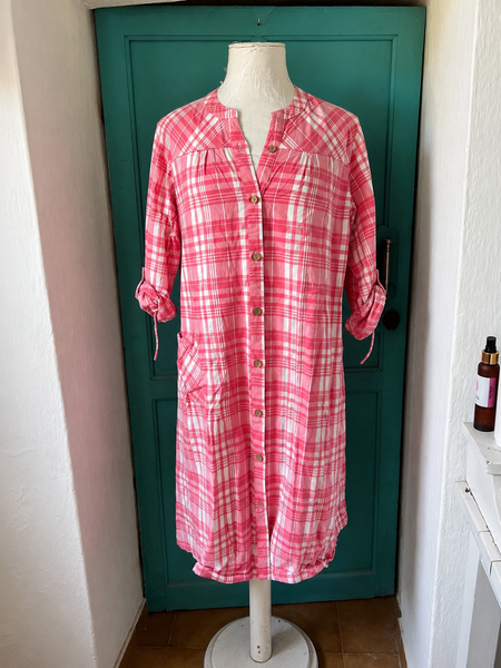 Pink  boho dress