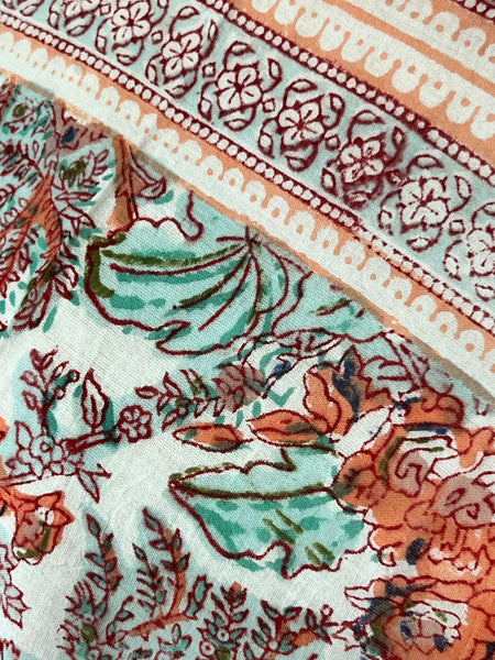 Hand made Block print sarong  - vintage