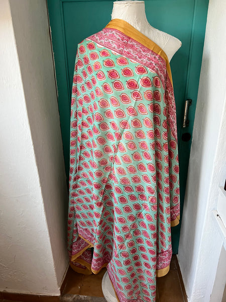 Hand made Block print  L  Paloma vibes 2