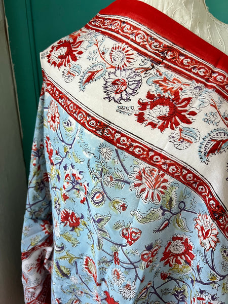 Hand made Block print  L  Paloma vibes