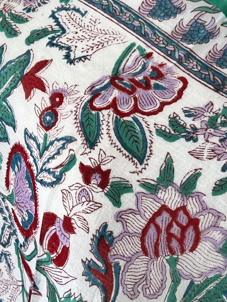 Toskana Hand block printed Pareo