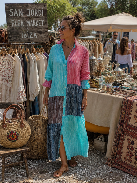 San Jordi  patch work dress