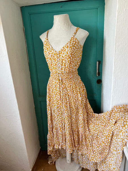 Ari Sunshine   Print Boho Dress