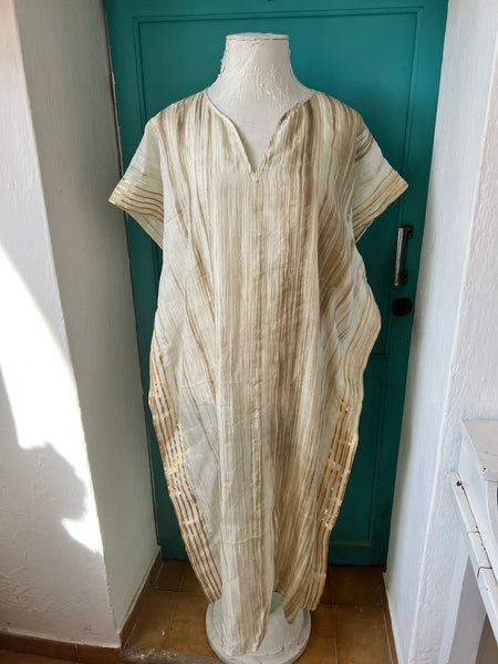 Golden Silk Kaftan