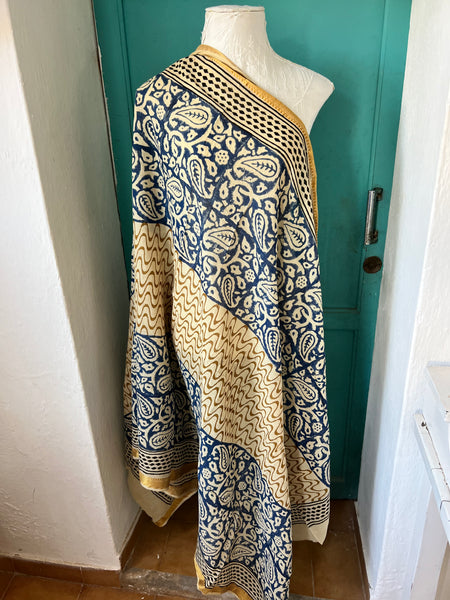 Savanah bagru Block print sarong