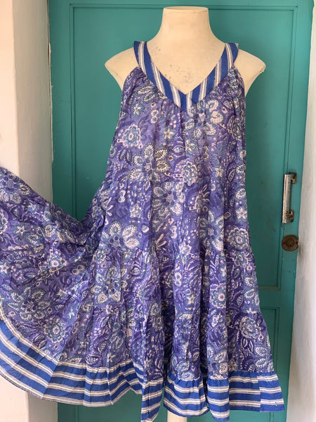 Rosie dress blue