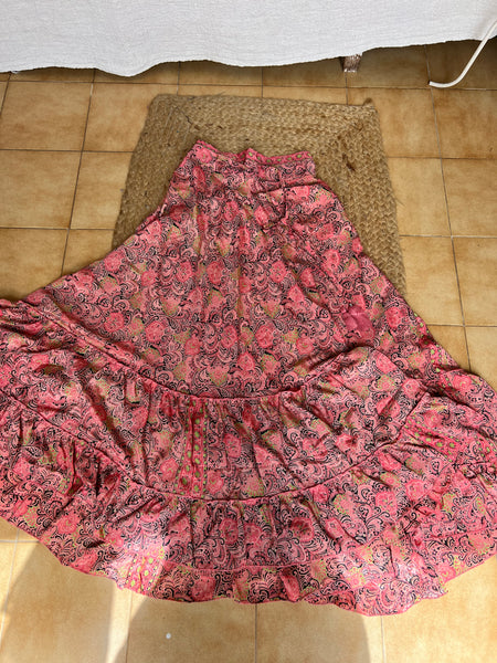 Flamenco 💃 skirt red brown