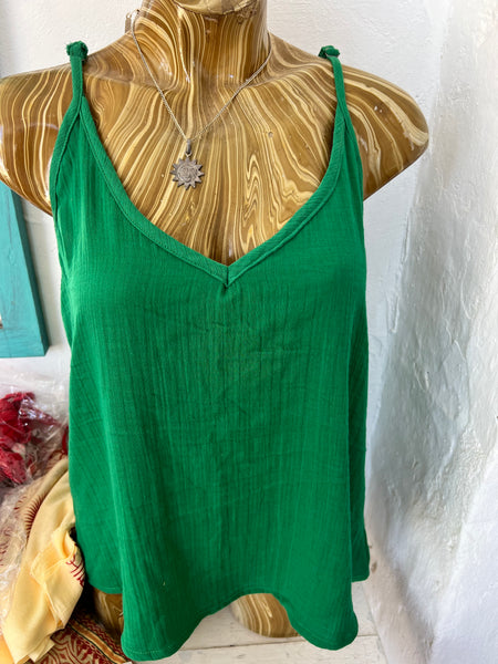 Adi top in soft  organic cotton organic  many colors -  AUROBELLE  IBIZA