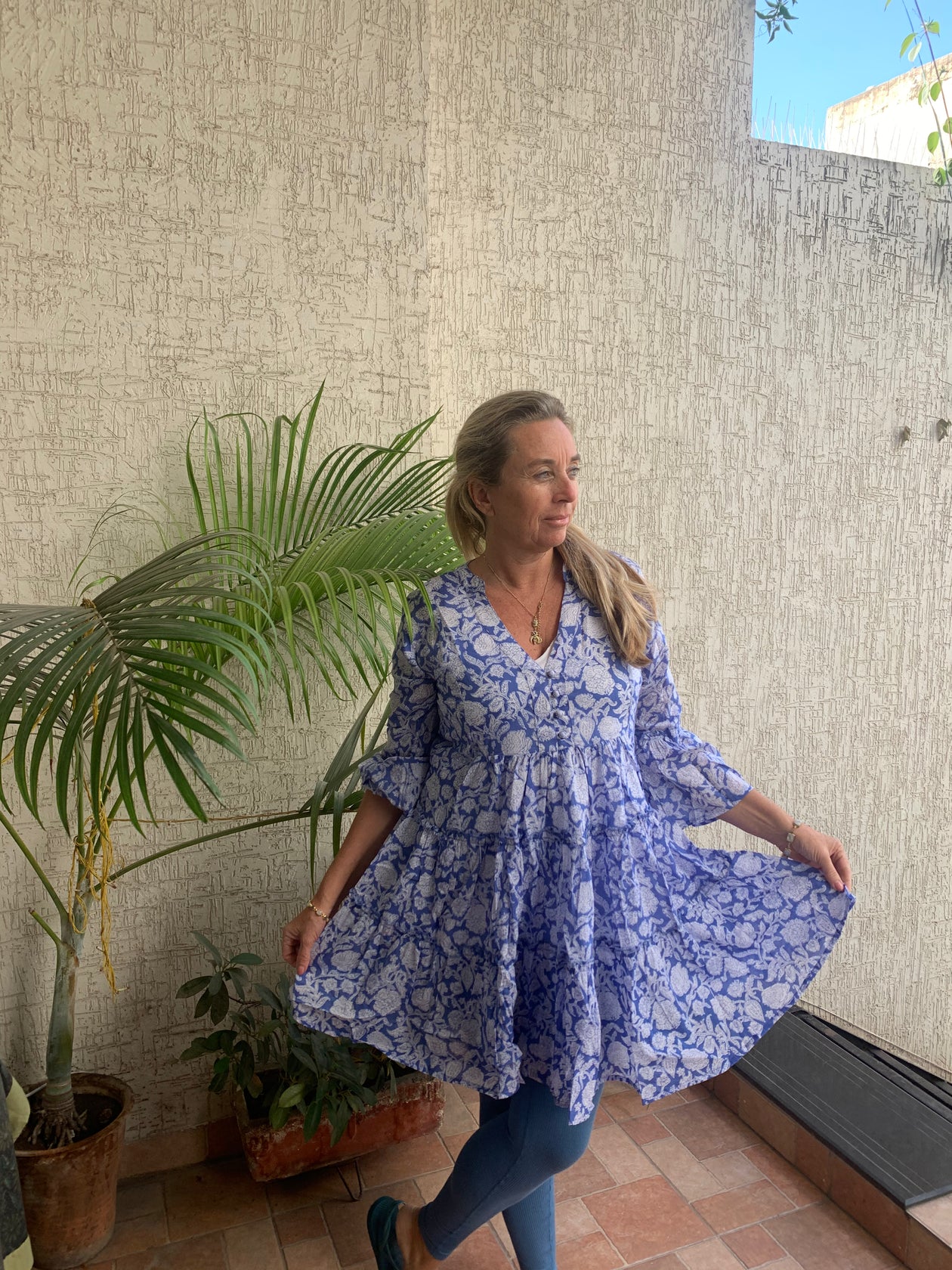 princess polly baby blue dress Ponte Knit Midi Tank Dress