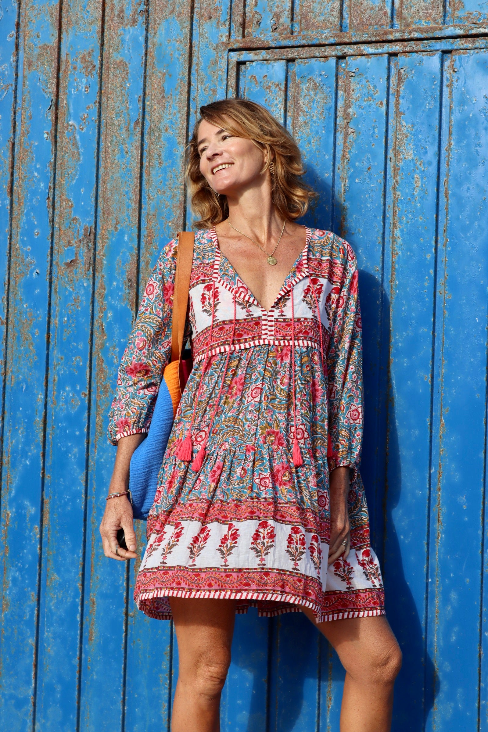 Boho clearance flower dress