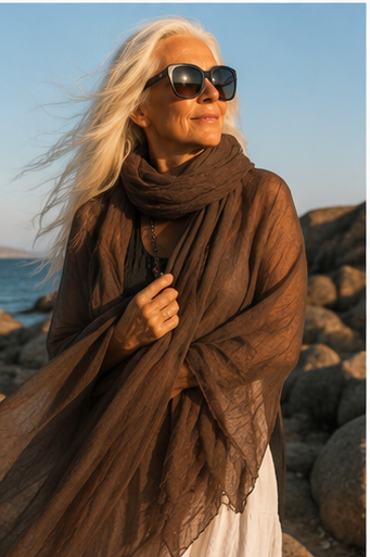 Pancha Mama Cashmere Shawl big size