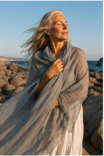 Mount Kai lash  Cashmere Shawl