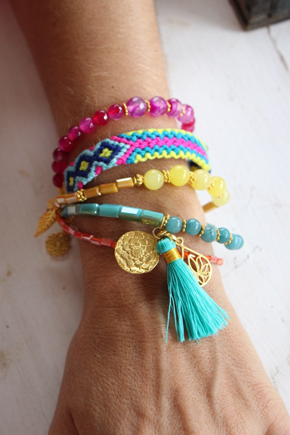 Bohemian hot sale friendship bracelets