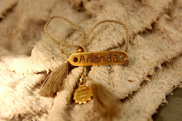 Ananda boho jewelry, means bliss ibiza bracelet - AUROBELLE IBIZA