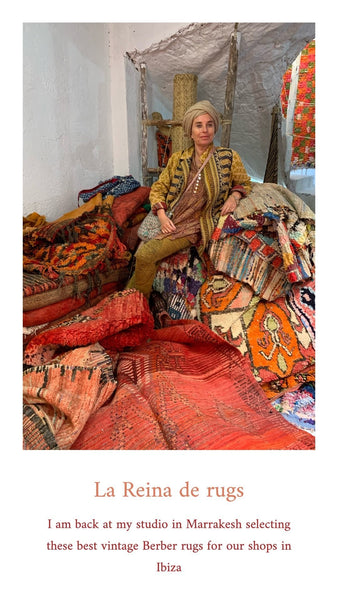 Berber Morocco carpet rugs abstract design.  8 -  AUROBELLE  IBIZA