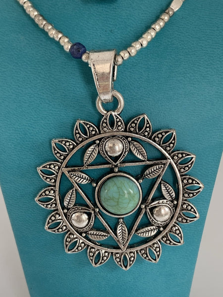 Boho Ibiza fashion jewelry necklace -  AUROBELLE  IBIZA