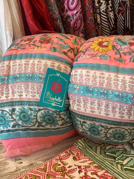 Quilted bedcover , blanket