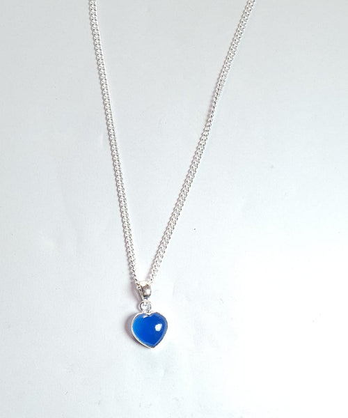 Heart ❤️  gemstone necklace