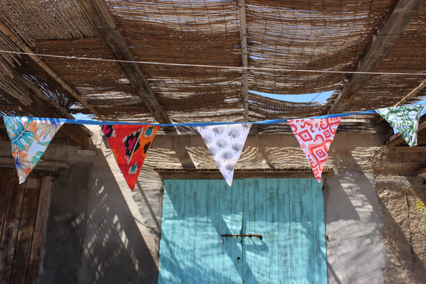 Flags , boho decoration flags 4 meter long